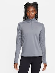Nike Grey Dri-FIT Pacer Half Zip Running Top - Image 1 of 7