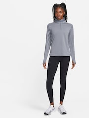 Nike Grey Dri-FIT Pacer Half Zip Running Top - Image 5 of 7