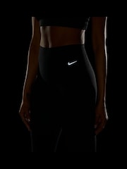 Nike Black Zenvy Gentle-Support High-Waisted Full-Length Leggings - Image 9 of 9