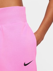 Nike Bright Pink Oversized Mini Swoosh Joggers - Image 6 of 9