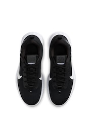 Nike Black/White Flex Experience Run 12 Road Running Trainers - Image 8 of 12