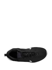 Nike Black/White Flex Experience Run 12 Road Running Trainers - Image 9 of 12
