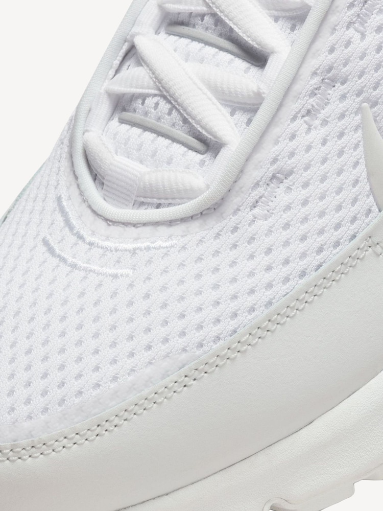 Nike White Air Max Pulse Trainers - Image 10 of 10