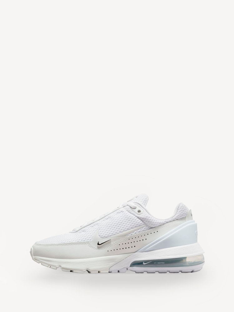Nike White Air Max Pulse Trainers - Image 2 of 10