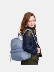 Nike Blue Kids Brasilia JDI Mini Backpack (11L) - Image 8 of 9