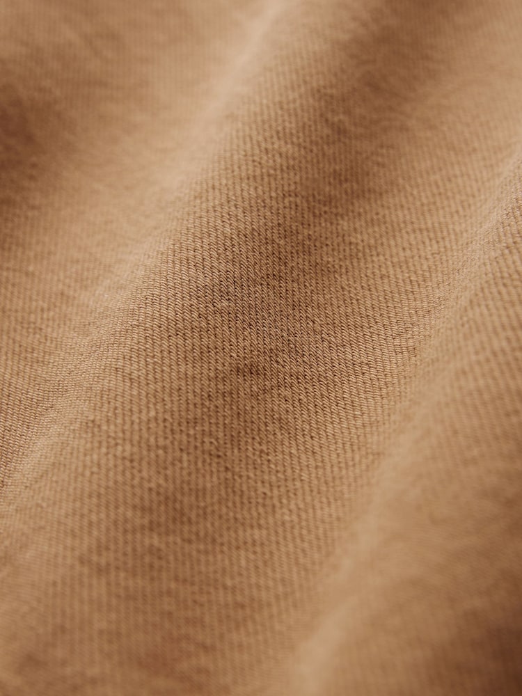 Rust Brown Denim Maxi Skirt - Image 6 of 6