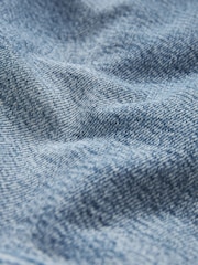Mid Blue Borg Lined Denim Jacket - Image 8 of 8