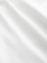 White Denim Knee Length Shorts - Image 6 of 6