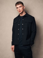 Черный - Поппер Куртка-рубашка - Image 1 of 9