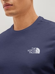 The North Face Navy Blue Mens Simple Dome T-Shirt - Image 4 of 5