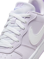 Nike Purple Youth Court Borough Low Recraft Trainers - Image 11 of 11
