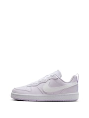 Nike Purple Youth Court Borough Low Recraft Trainers - Image 4 of 11
