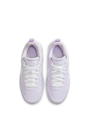 Nike Purple Youth Court Borough Low Recraft Trainers - Image 7 of 11