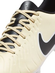 Nike Volt/Black Tiempo Legend 10 Club Firm Ground Football Boots - Image 11 of 11