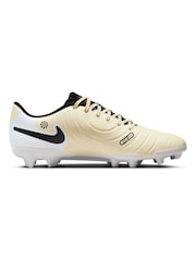 Nike Volt/Black Tiempo Legend 10 Club Firm Ground Football Boots - Image 3 of 11