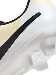 Nike Volt/Black Tiempo Legend 10 Club Firm Ground Football Boots - Image 9 of 11