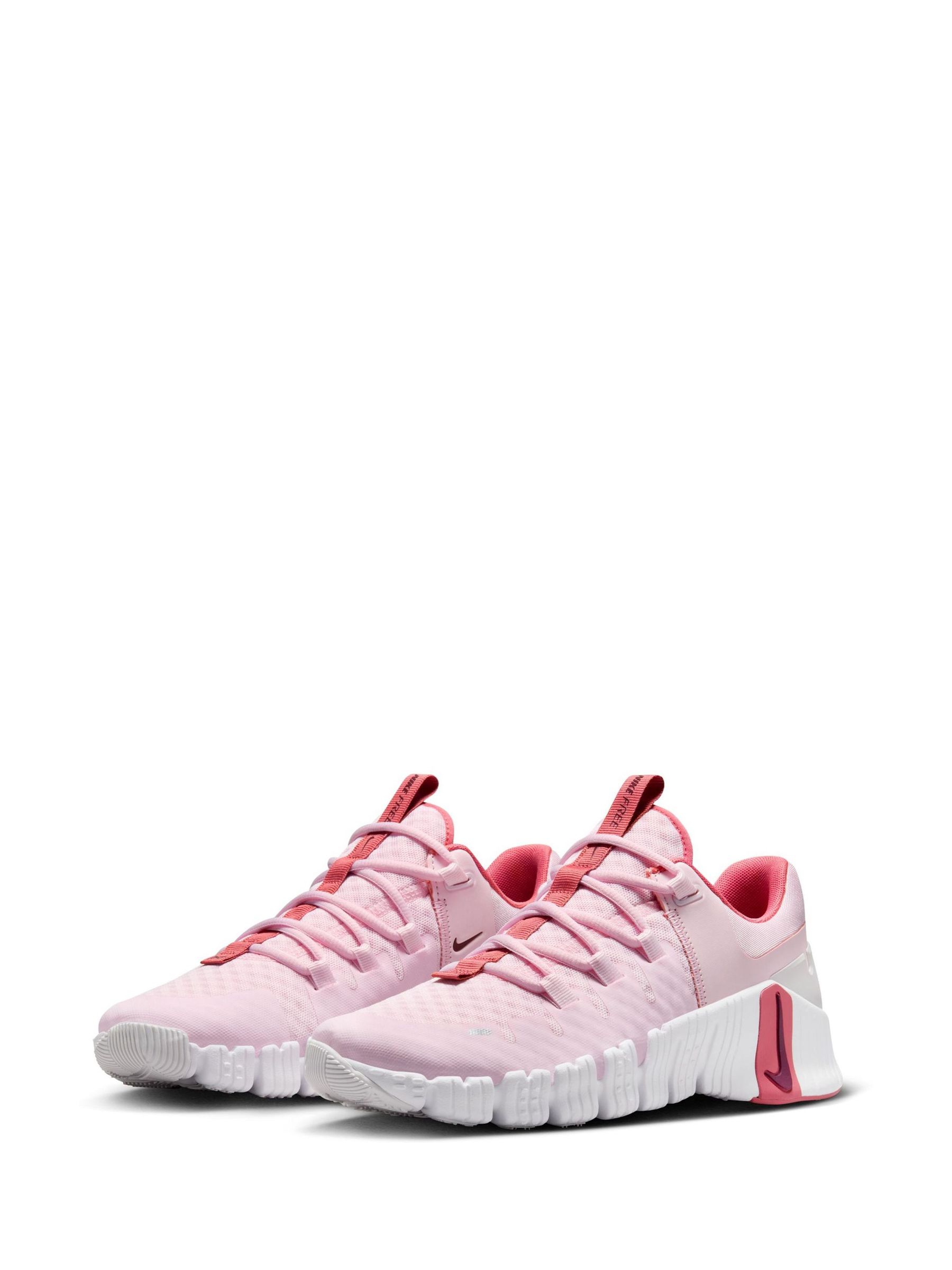 Buy Nike Light Pink Free Metcon 5 Training Trainers from Next Luxembourg