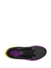 Nike Black/Pink Air Zoom Pegasus 40 Road Running Trainers - Image 4 of 5