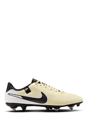 Nike Yellow Tiempo Legend 10 Academy Soft Ground Football Boots - Image 1 of 1
