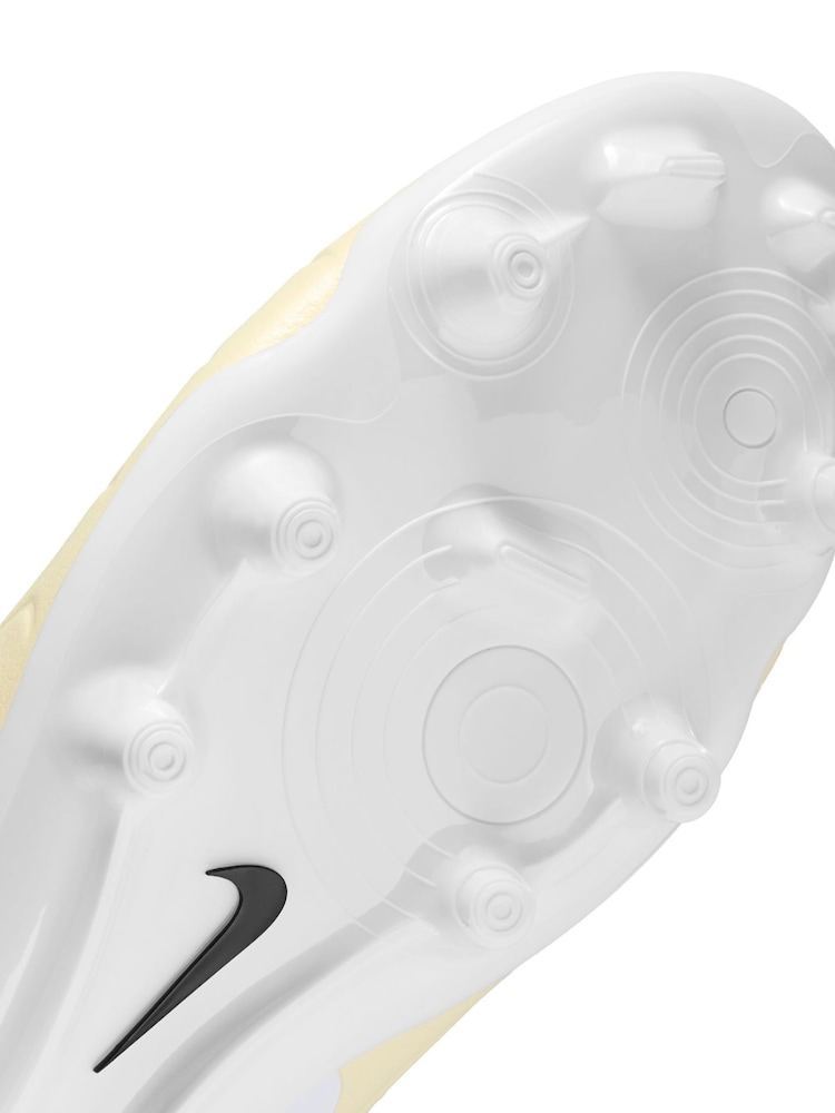 Nike Volt/Black Tiempo Legend 10 Academy Multi Ground Football Boots - Image 11 of 11