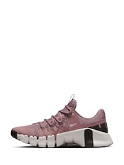 Nike Mauve Purple Free Metcon 5 Training Trainers - Image 2 of 12