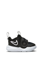 Nike Black/White Junior Team Hustle D 11 Basketball Trainers - Image 1 of 10
