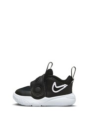 Nike Black/White Junior Team Hustle D 11 Basketball Trainers - Image 2 of 10