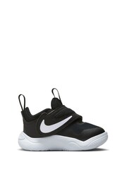 Nike Black/White Junior Team Hustle D 11 Basketball Trainers - Image 3 of 10