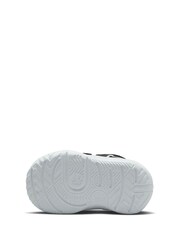 Nike Black/White Junior Team Hustle D 11 Basketball Trainers - Image 8 of 10