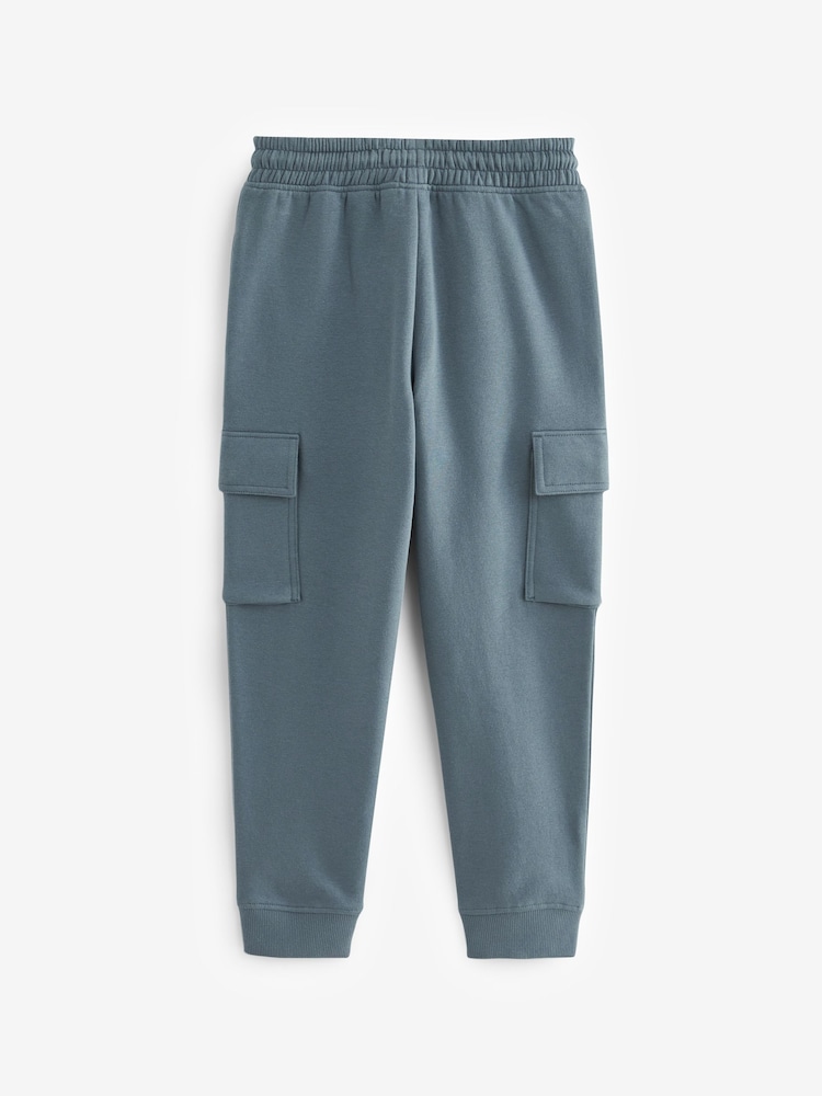 Mittelblau - Cargo-Jogginghose (3–16 J.) - Bild 2 von 4 Mittelblau - Cargo-Jogginghose (3–16 J.) - Bild 2 von 4