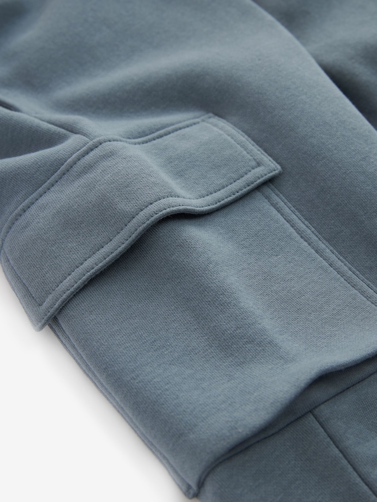 Mittelblau - Cargo-Jogginghose (3–16 J.) - Bild 4 von 4 Mittelblau - Cargo-Jogginghose (3–16 J.) - Bild 4 von 4