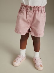 Pink Seashell Standard Fit (F) Embellished Touch Fasten Strap Trainers - Image 2 of 7