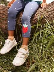 White Standard Fit (F) Star Trainers - Image 1 of 6