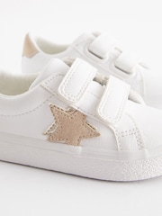 White Standard Fit (F) Star Trainers - Image 5 of 6