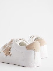 White Standard Fit (F) Star Trainers - Image 6 of 6