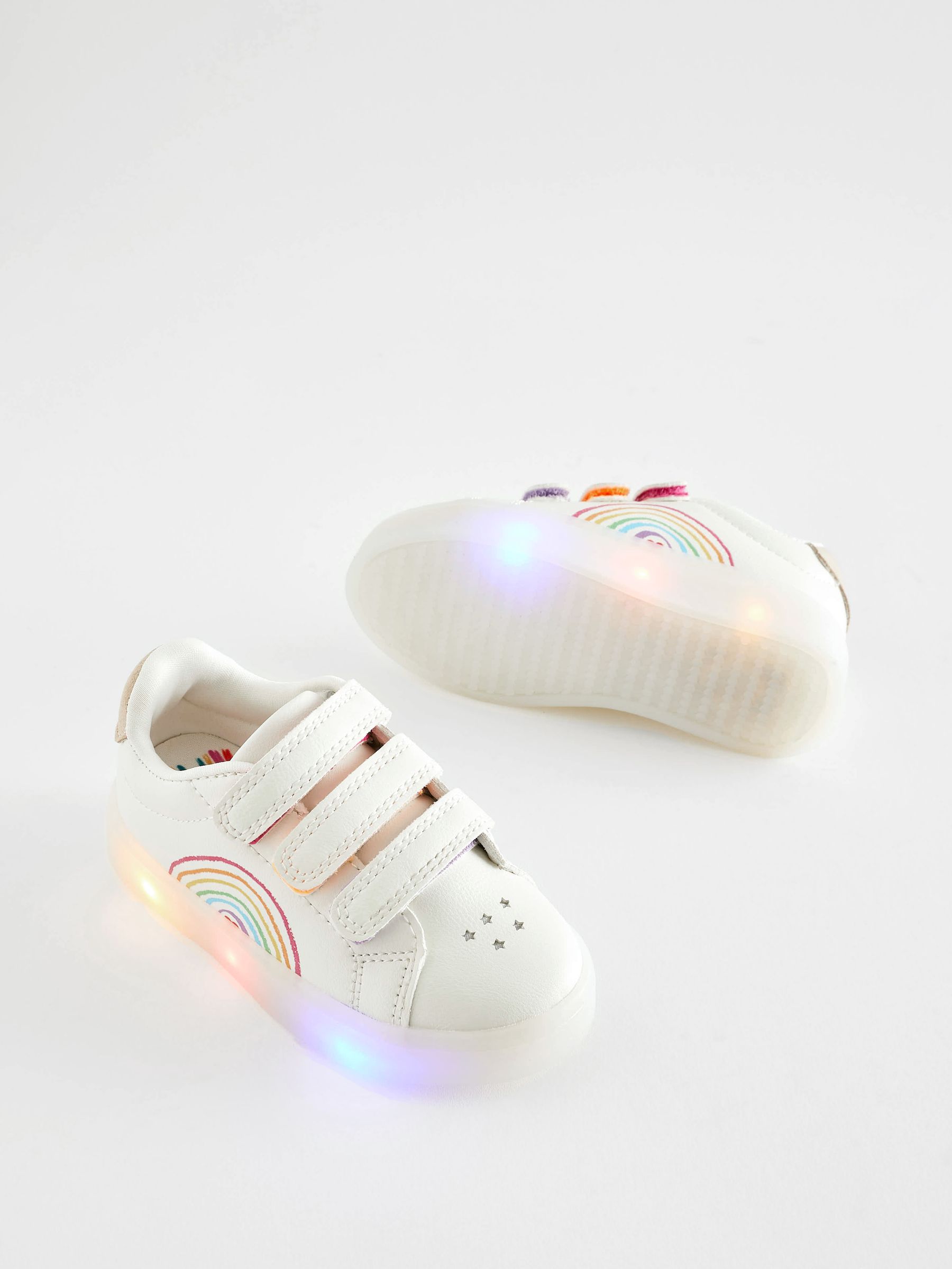 Rainbow light up shoes shop
