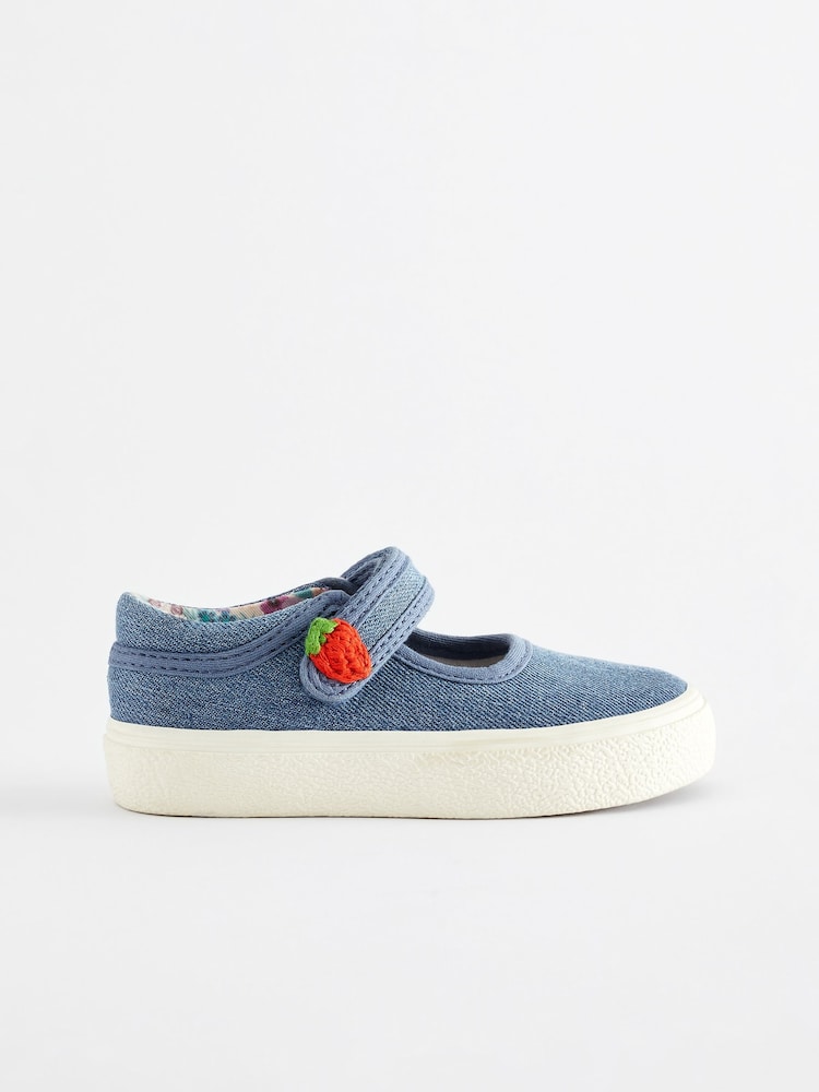 Moder denim - Čevlji Mary Jane - Slika 2 iz 6