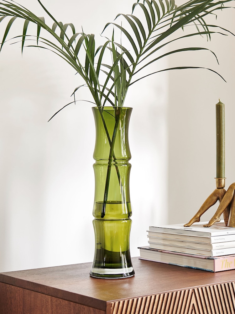 Rockett St George Green Large Vase - Image 1 of 3 Rockett St George Green Large Vase - Image 1 of 3