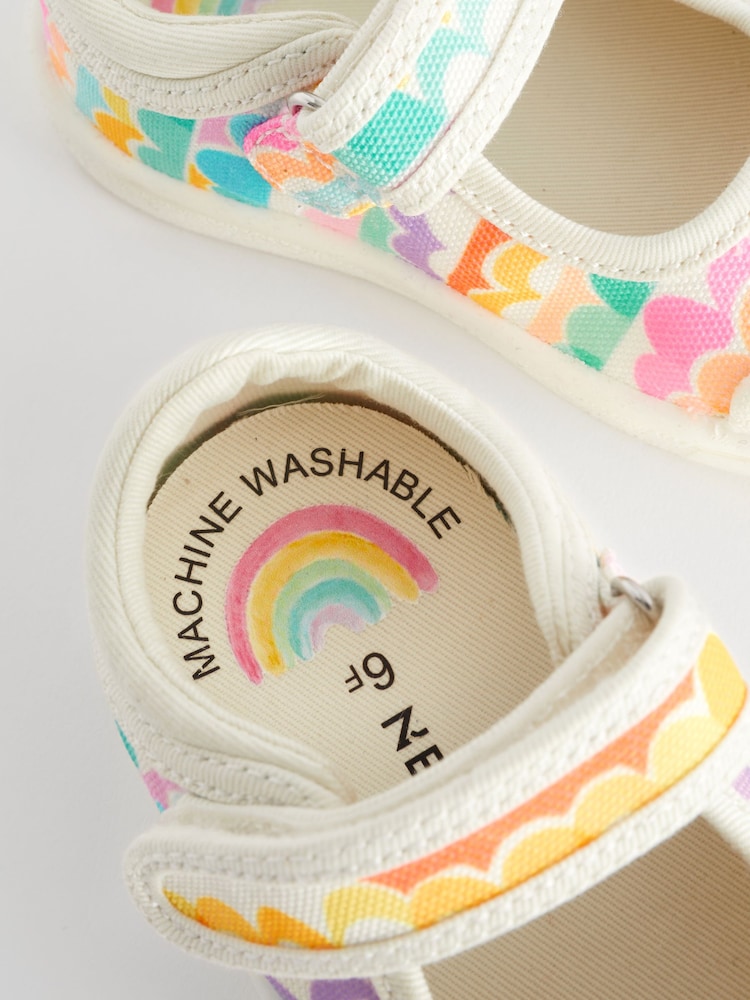 Multi Standard Fit (F) Machine Washable Mary Jane Shoes - Image 5 of 6