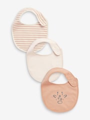 Neutral Baby Bib 3 Pack - Image 1 of 5