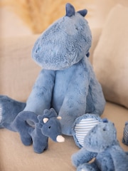 Navy Blue Dino Soft Plush Toy - Image 1 of 3