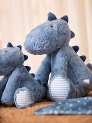Navy Blue Dino Soft Plush Toy - Image 2 of 3