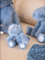 Navy Blue Dino Soft Plush Toy - Image 3 of 3