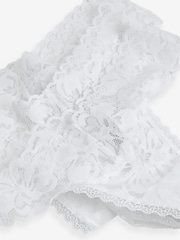Weiß - Slip mit floraler Spitze, 3er Pack - Image 6 of 6