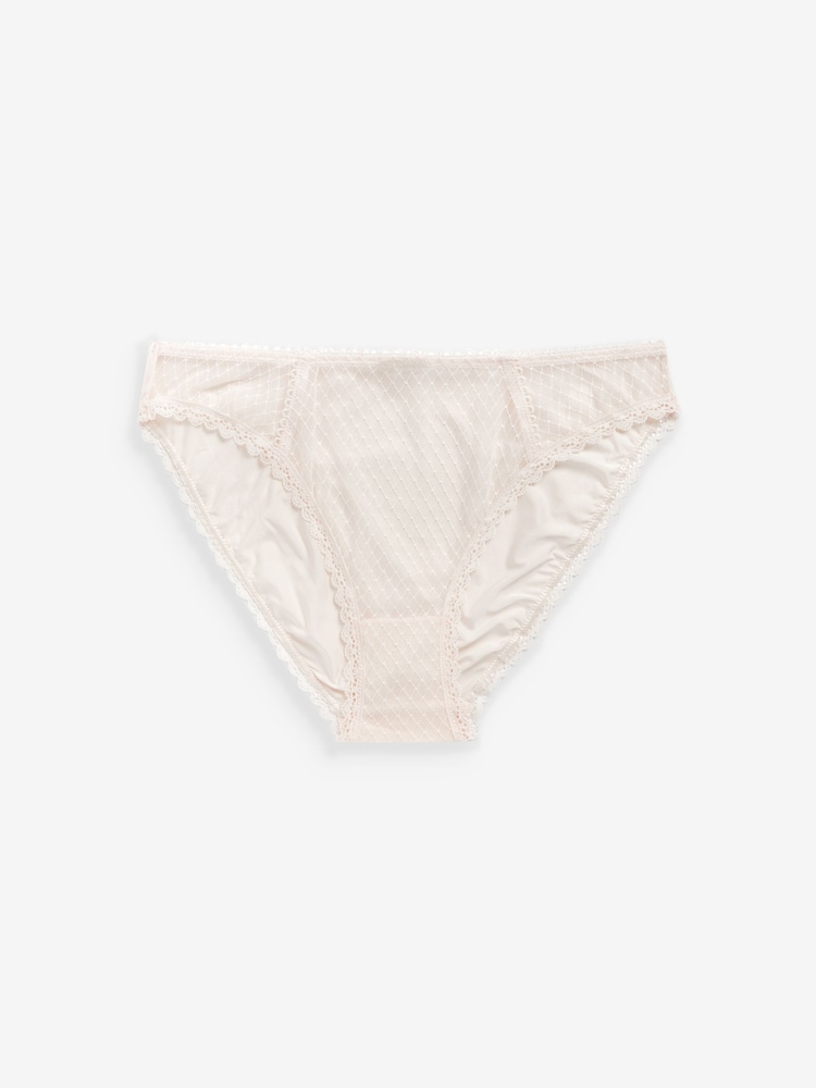 Noir/Crème - Culotte brodée 2 Pack - Image 6 of 8