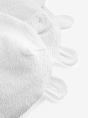 Weiß - Beanie-Jersey-Mütze für Babys im 3er-Pack (0–12 M.) - Image 3 of 3