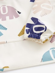 Cream Elephant Baby Weaning And Feeding Sleeved Bibs (6mths-3yrs) - Image 3 of 3