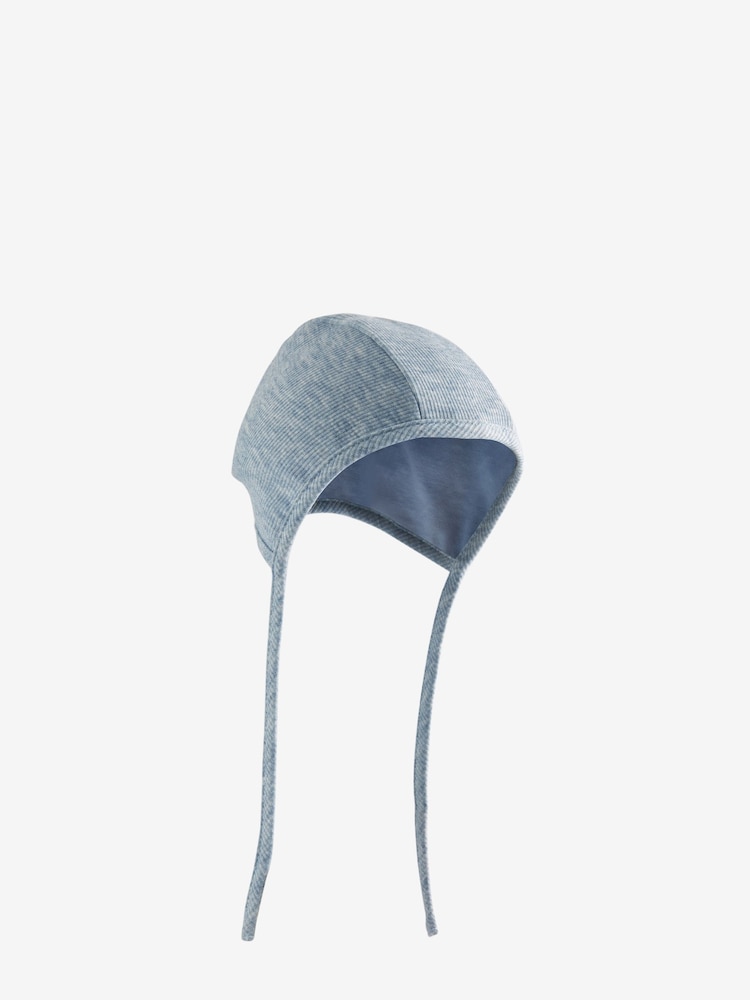 Grey/Blue Baby Bonnets Jersey 2 Pack (0-12mths) - Image 4 of 4