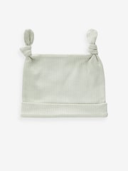 Modre/zelene - dojenček Double 100% Cotton kravata Top klobuki in kape; pokrivala 3 komplet (0mths-2yrs) - Slika 4 iz 5