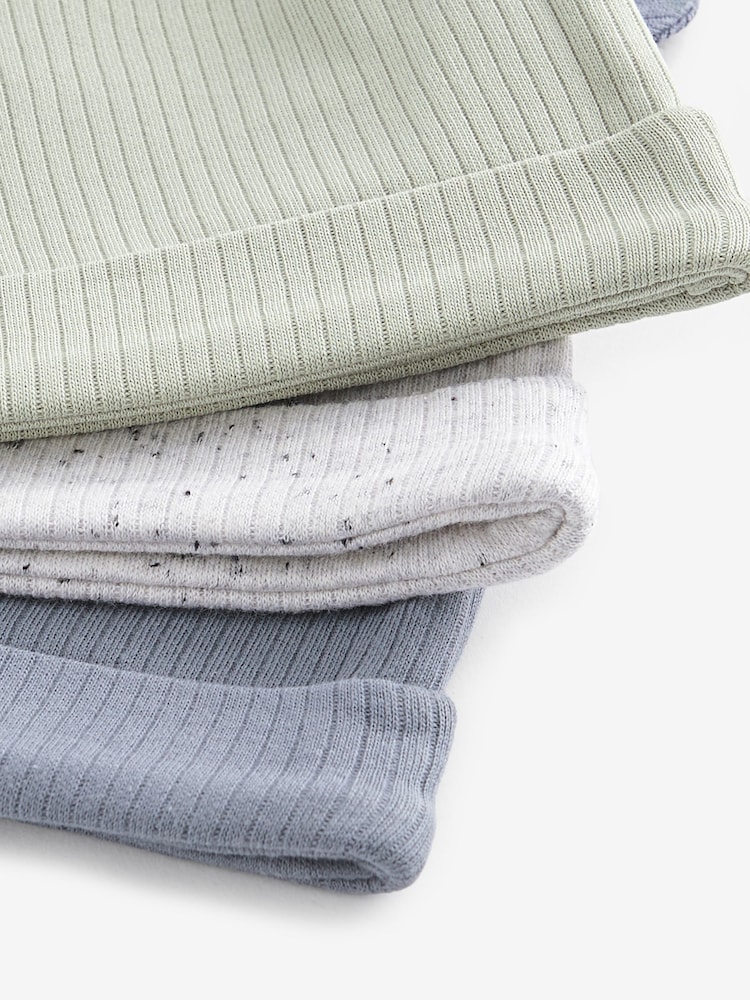 Modre/zelene - dojenček Double 100% Cotton kravata Top klobuki in kape; pokrivala 3 komplet (0mths-2yrs) - Slika 5 iz 5 Modre/zelene - dojenček Double 100% Cotton kravata Top klobuki in kape; pokrivala 3 komplet (0mths-2yrs) - Slika 5 iz 5